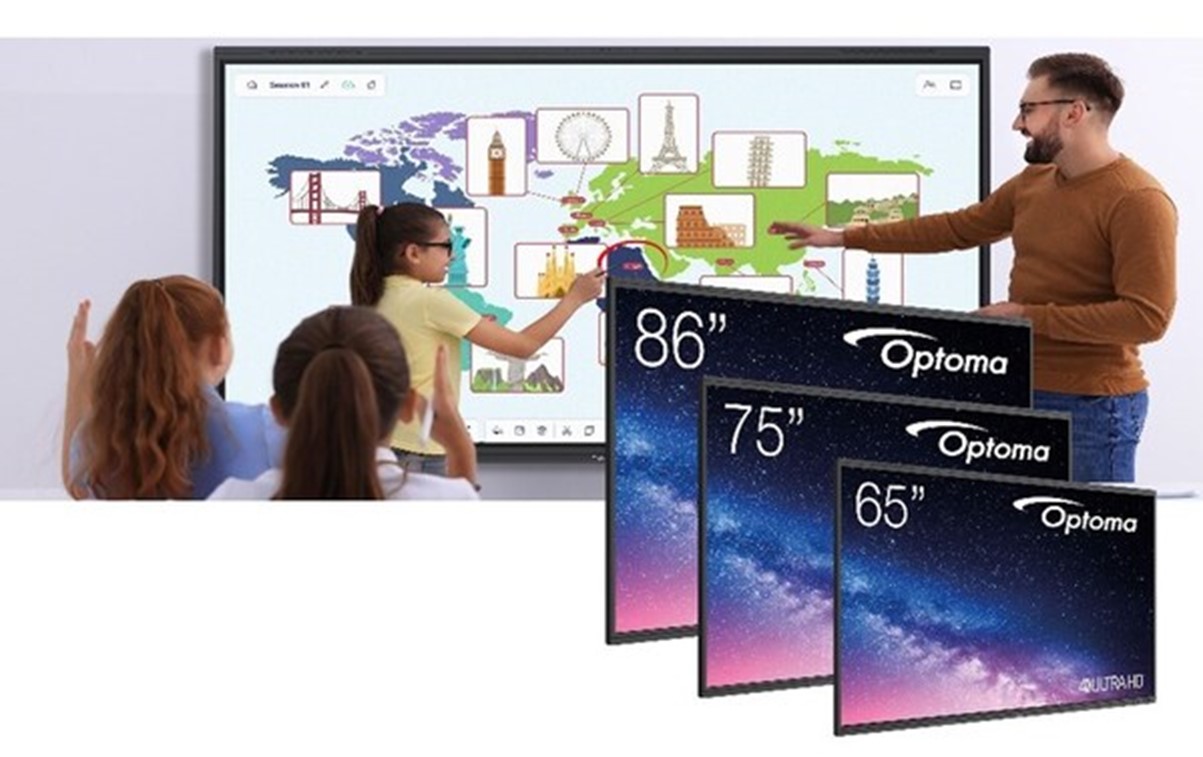 Optoma Unveils Creative Touch 5-Series Interactive Displays – PMA Research